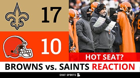 Kevin Stefanski HOT SEAT After Browns MELTDOWN vs. Saints