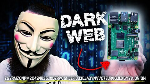 i put a DARK WEB website on a Raspberry Pi!!