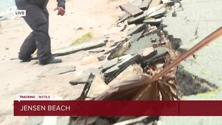 Road crumbling in Jensen Beach