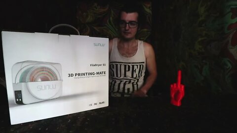 Dry Wet/High Humidity 3D Print Filament with SUNLU Filadry S1 Filament Dryer!