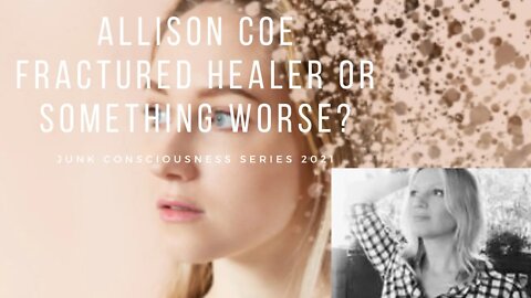 Junk Consciousness Allison Coe Fragmented Healer or Something else?