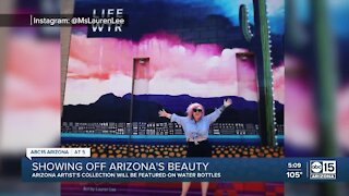 Arizona artist tapped to create mural for LIFEWTR bottles
