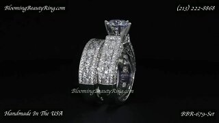 BBR 679 SET Diamond Engagement Rings By BloomngBeautyRing.com