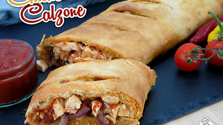 Delicious chicken calzone recipe