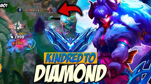 KINDRED Unranked to Diamond - Ultimate Kindred JG Gameplay Guide | Season 13 Kindred Gameplay!