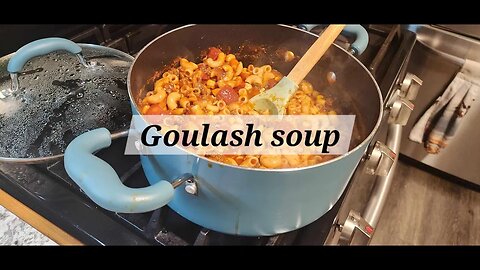 Goulash soup Soup week #soup