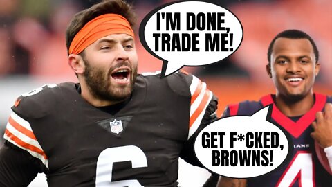 Baker Mayfield DEMANDS A Trade From Browns After Deshaun Says He's NOT Coming | Cleveland DISASTER