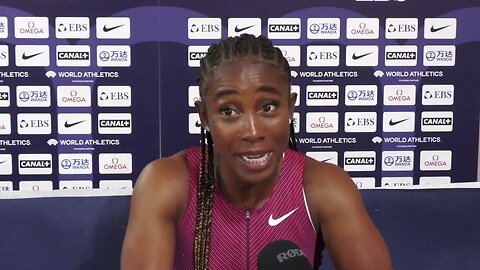 Shelly-Ann Fraser-Pryce Monaco diamond league 100m interview