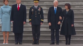 First Family makes way to White House in Inaugural Parade