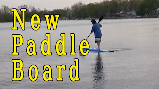 Connelly Navigator Stand Up Paddle Board - First Time On