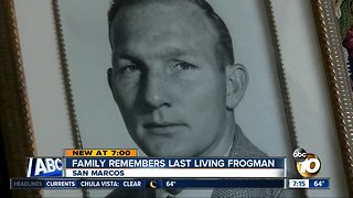 Family remembers last living Frogman