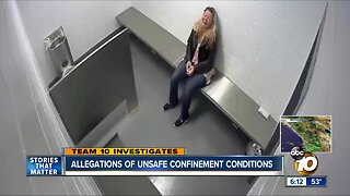 Allegations of unsafe confinement conditions