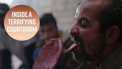 This Egyptian court involves hot iron and your tongue