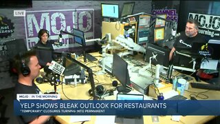 Mojo in the Morning: Yelp shows bleak outlook for restaurants
