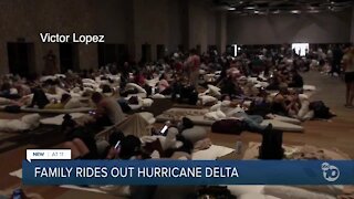 San Diego family rides out Hurricane Delta in Mexico