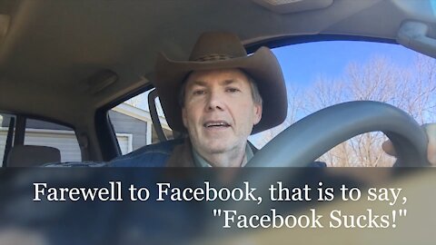Farewell Facebook..... You SUCK! Pickup Truck Podcast Ep:8