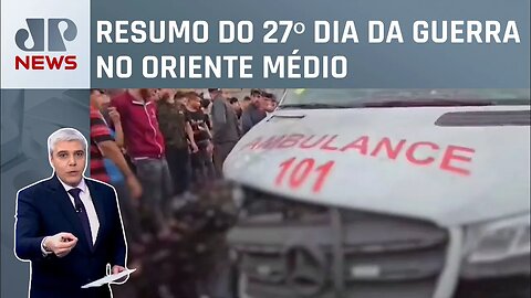 Israel diz que não há cessar-fogo sem libertação de reféns pelo Hamas; Favalli analisa