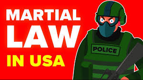Civil War Will Lead To Martial Law - No More Elections