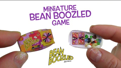 DIY miniature jelly bean game