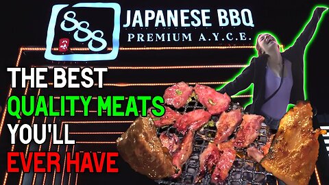 Must Try All You Can Eat 888 Japanese BBQ!