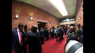 SOUTH AFRICA - KwaZulu-Natal - Jacob Zuma trial (Videos) (asD)