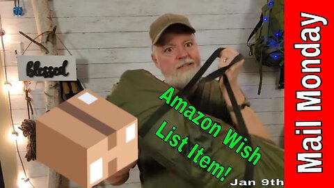 Mail Monday - Jan 9 - Legacy Hat /Handmade Gifts / an Item from Amazon Wish List