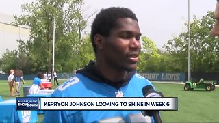 One-on-one with Kerryon Johnson ahead of Monday Night Football