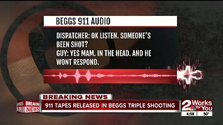 911 audio released in Beggs murders