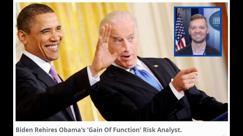 Biden Rehires Obama’s ‘Gain Of Function’ Risk Analyst - Video Published - Dec 24, 2014