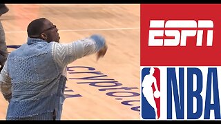 Shannon Sharpe Tries to Fight at NBA Game - ESPN & NBA Fans Support His Thug Behavior
