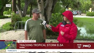 Heavy rains and flooding on Sanibel keeps visitors indoors