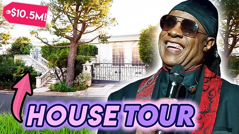 Stevie Wonder | House Tour | Mansions in Trousdale Estates, Los Feliz & More