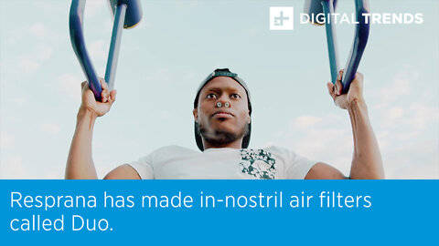 Resprana has made in-nostril air filters called Duo.