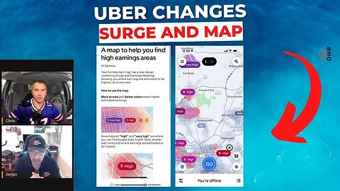 Uber CHANGES Surge and Map For Drivers?!
