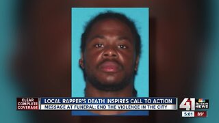 Local rapper's death inspires call to action