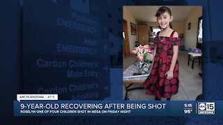 9-year-old recovering after being shot in Mesa