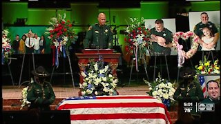 Funeral service and procession held for fallen Pinellas Deputy Michael Magli