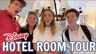 Arriving at DISNEY for Spring Break and Hotel Room Tour *Disney Two Bedroom Villa (SUITE)!*