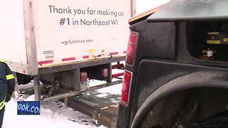 Slick roads means busy day for tow truck drivers