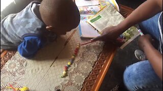 SOUTH AFRICA - Pretoria - 2 year-old genius Omphile Tshai (videos) (gjJ)