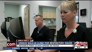 Unique walk-in clinic for respiratory issues