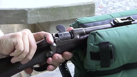 M1867 Werndl Holub rifle action , close view video