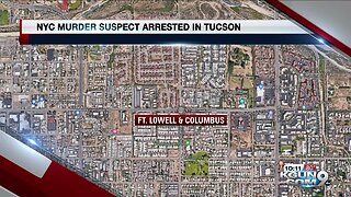 New York murder suspect arrested in Tucson