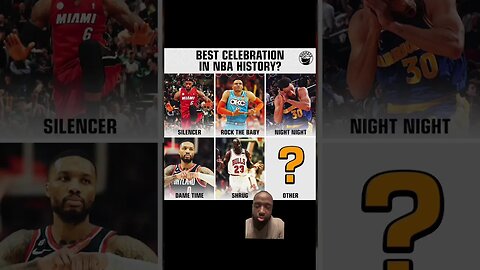 What’s the best celebration in nba history ? #youtubeshorts #basketball
