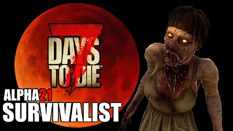 7 Days to Die Alpha 21 Stable Survivalist Series Ep 7 Streamed Series! #live #7daystodie
