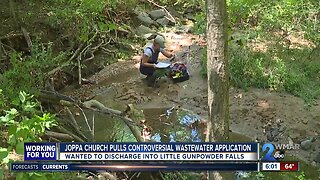 Joppa church pulls controversial wastewater application