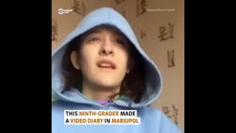 This Ninth-Grader Made A Video Diary In Mariupol