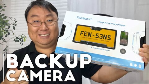 Easiest Way to Add a Backup Camera - FenSens Camera License Plate Frame Review