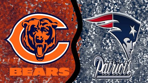 🏈 New England Patriots VS Chicago Bears NFL Live | MNF Live 🏈