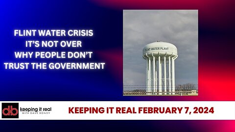 Flint Water Crisis. It's not over. Why the people don't trust government